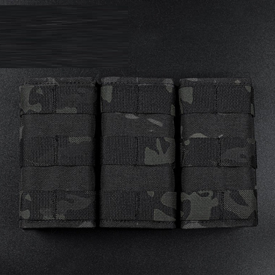 High Triple MOLLE Accessory Kit Tactical Vest Front Installation Function Kits Expansion Accessory Bag