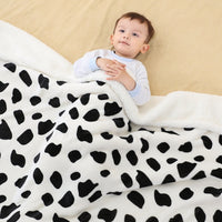 Thumbnail for Newborn Wrap Blanket Cartoon Swaddling Soft Avocado Fleece Infant Quilt Warm