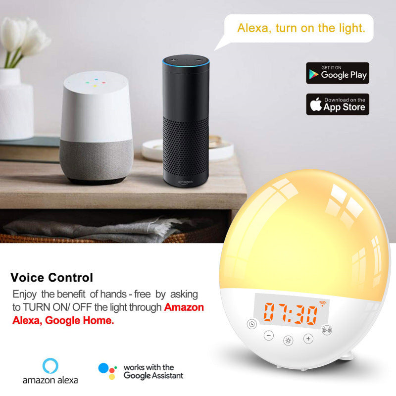 Wifi Smart Voice Control Alarm Clock