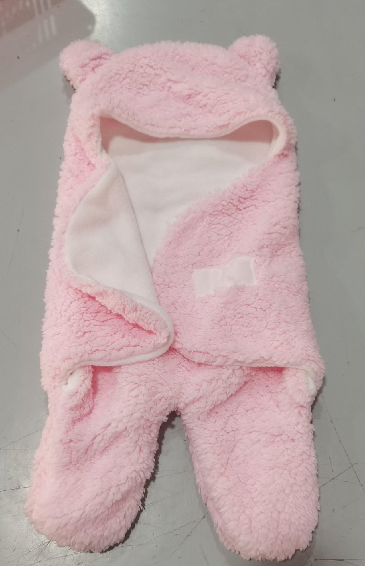 Lamb Plush Sleeping Bag Newborn Baby Swaddling Quilt