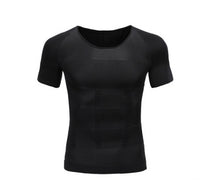 Thumbnail for Male Chest Compression T-shirt Fitness Hero Belly Buster Slimming