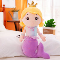 Thumbnail for Mermaid plush toy girl pillow