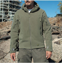 Thumbnail for Men Military Winter Thermal Fleece Tactical Jacket