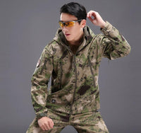 Thumbnail for Hunting clothes Outdoor Shark Skin tad v4 Tactical millitary Softshell Jacket Suit Men Waterproof Combat Jacket