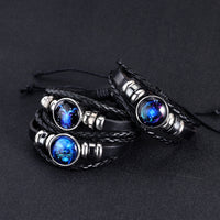 Thumbnail for Zodiac Constellation Bracelet Braided Design Bracelet For Men Women Kids