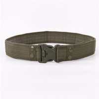 Thumbnail for Quick Release Tactical Belt Fashion Men Canvas Belt Outdoor Hunting