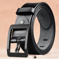 Thumbnail for Two Layers Of Cowhide Belt For Men With Needle Buckle Belt