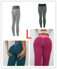 Thumbnail for Plaid Leggings Fitness Yoga Pants Women's Seamless High Waist Breathable Gym Leggings