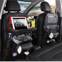 Thumbnail for Pad-Bag Organizer Tray Car-Seat Car-Trash-Can Auto-Accessories Foldable Table Travel