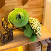 Thumbnail for Big-Eyed Turtle Plush Toy Small Tortoise Doll