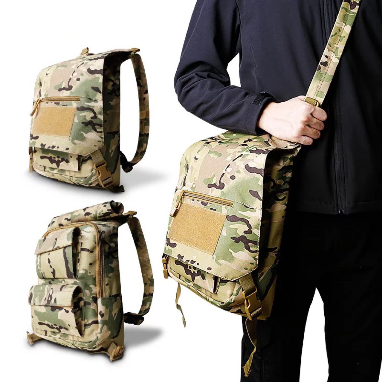 Sports Cp Camouflage Lightweight Waterproof Quick-Drying Camouflage Outdoor Tactical Portable Backpack