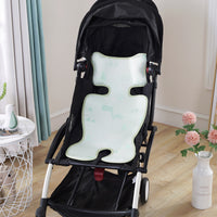 Thumbnail for Summer Stroller Cooling Pad 3D Air Mesh Breathable Stroller Mat Mattress Latex Baby Car Seat Cover Cushion