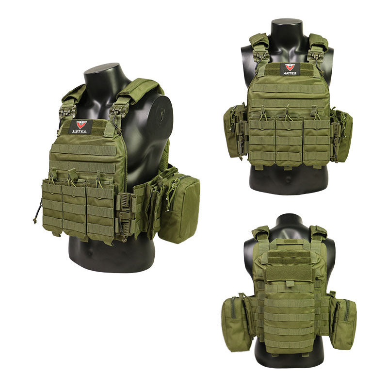 Tactical Outdoor Military Fans Quick Release Tactical Vest Protective Waistcoat
