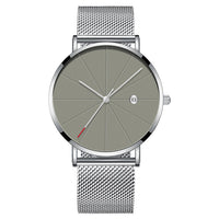 Thumbnail for Simple calendar watch male creative waterproof quartz watch