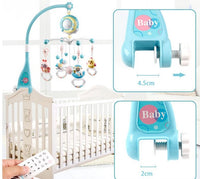 Thumbnail for Baby Rattles Crib Mobiles Toy Holder Rotating Mobile Bed Bell Musical Box Projection Newborn Infant Baby Boy Toys
