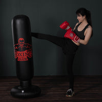 Thumbnail for Free Standing Inflatable Boxing Punch Bag Boxing Kick Training Home Gym Fitness Tools For Adults Kids