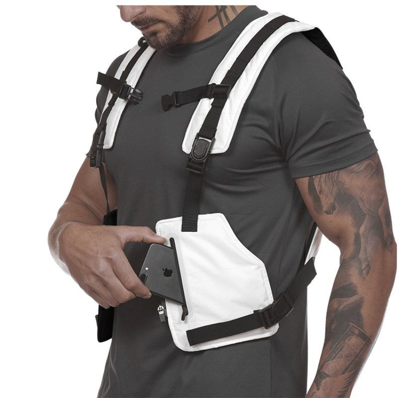 Multi-functional tactical vest printed outdoor protective vest