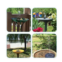Thumbnail for Solar Water Mercury Garden Miniature Floating Fountain