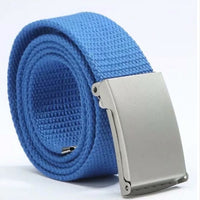 Thumbnail for Candy-colored fashionable canvas belts for men and women