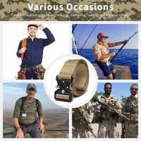 Thumbnail for PREMIUM Men Casual Military Belt Tactical Waistband Rescue Rigger Nylon Belt USA