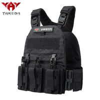 Thumbnail for MOLLE System Quick Dismantling Tactical Vest Outdoor Military Fan Training Suit