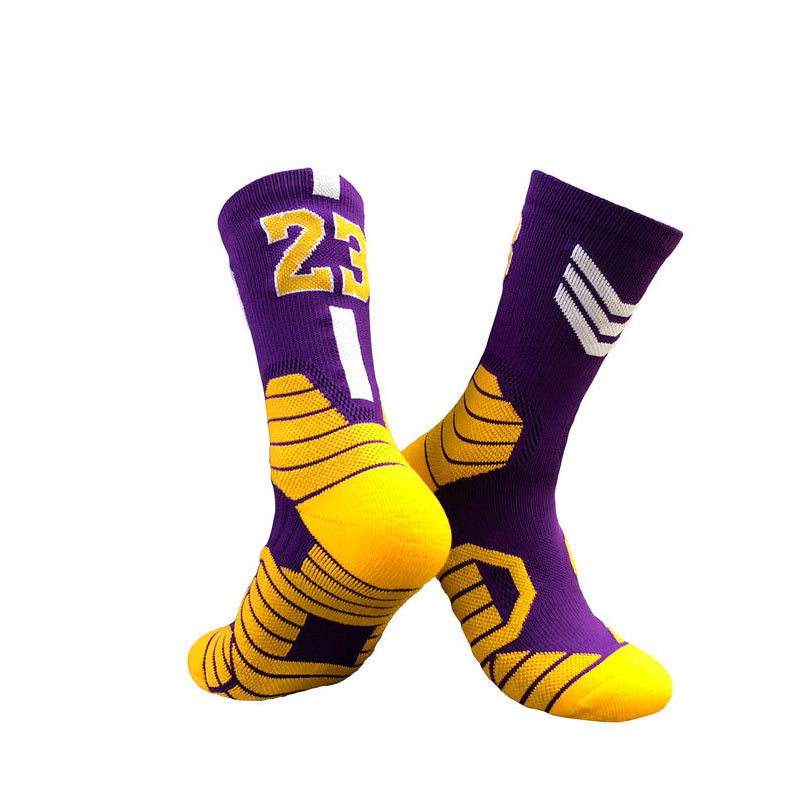 Superstar basketball socks