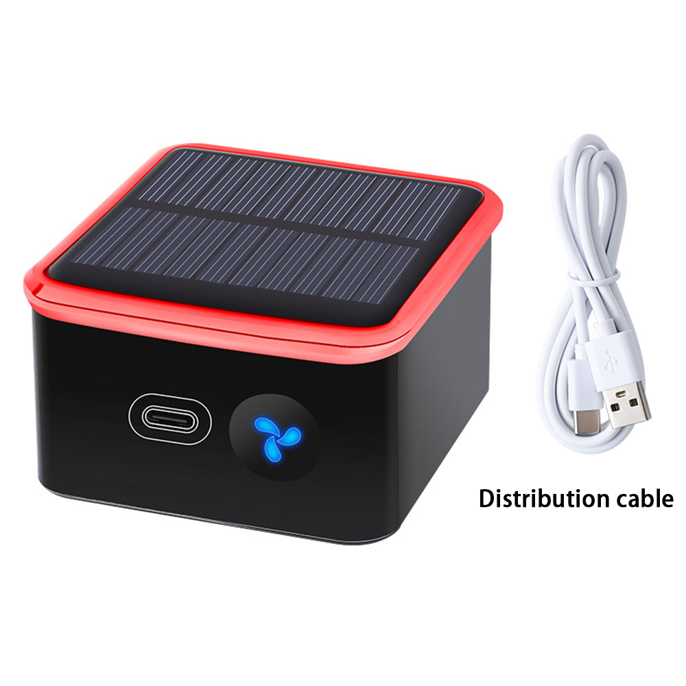 Car Mounted Solar Powered Air Purification Deodorization Sterilization Disinfection Device
