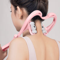 Thumbnail for Neck Massager For Pain Relief Deep Tissue 360 Degree Neck Roller With 96 Pressure Point Neckbud Massage Roller For Neck Shoulder Waist Leg Foot Handheld Relaxer Tool