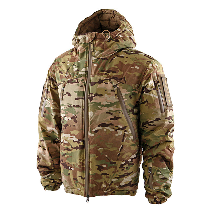 Men's Winter Outdoor Cold Tactical Cotton Jacket Camouflage