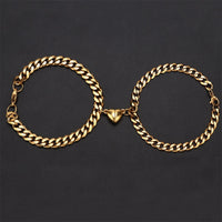 Thumbnail for Love Magnet Attracts A Pair Of Male And Female Couple Bracelets