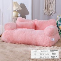 Thumbnail for Luxury Cat Bed Sofa Winter Warm Cat Nest Pet Bed For Small Medium Dogs Cats Comfortable Plush Puppy Bed Pet Supplies