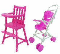 Thumbnail for Play House 12cm Baby Stroller And Dining Chair Accessories