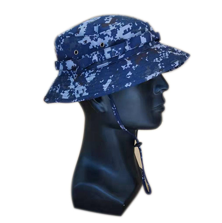 Camouflage Army Fan Tactical Short Brim Bonnie Hat