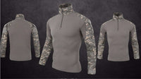 Thumbnail for Army Tactical Military Uniform Airsoft Camouflage War Proven Shirt Fast Attack Long Sleeve Shirt War Strike