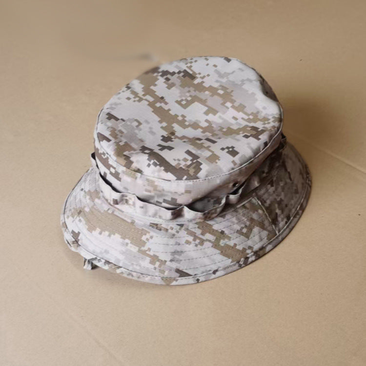 Camouflage Army Fan Tactical Short Brim Bonnie Hat