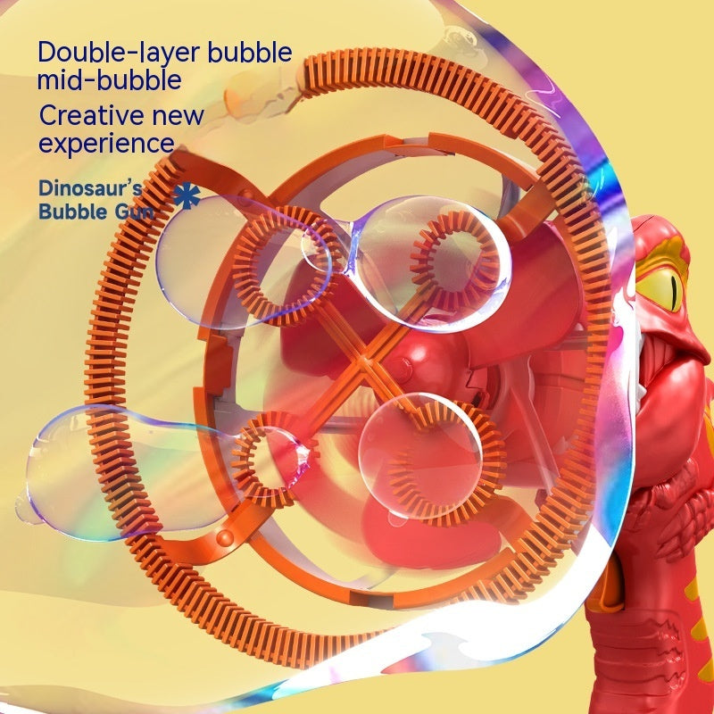 Electric Fan Bubble Machine Toy Bubble Gun Toys