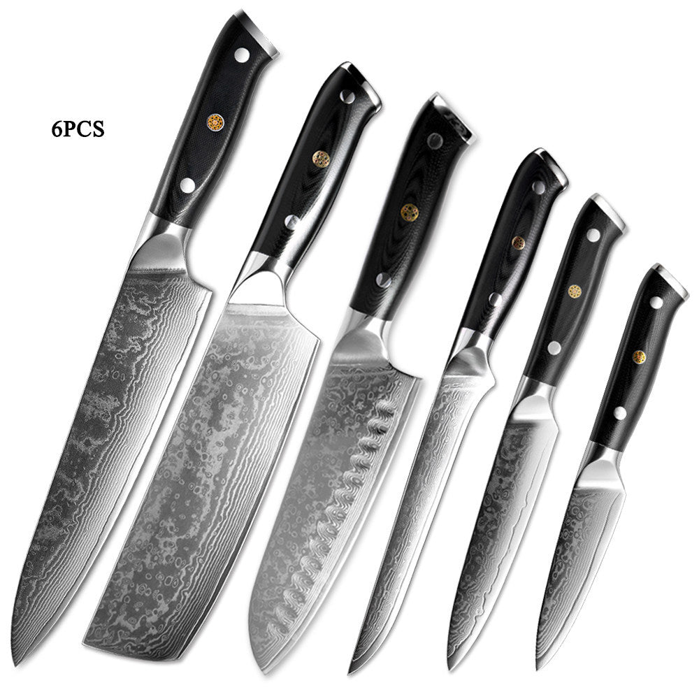 Japanese Damascus steel knife kitchen knife fruit knife