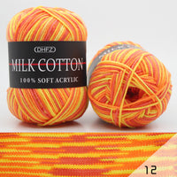 Thumbnail for Three Section Dyed Multi-color Jacquard Score Lines With Medium Thick Lines