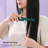 Thumbnail for Professional Wireless Hair Straightener Curler Comb Fast Heating Negative Ion Straightening Curling Brush Hair Styling Tools