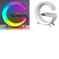 Thumbnail for New Intelligent G Shaped LED Lamp Bluetooth Speake Wireless Charger Atmosphere Lamp App Control For Bedroom Home Decor