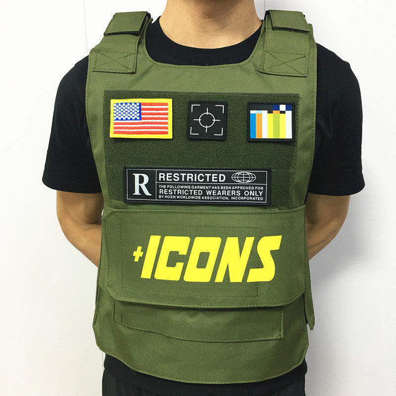Waistcoat Sleeveless Tactical Military Vest