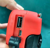 Thumbnail for Solar hand crank USB charging radio flashlight