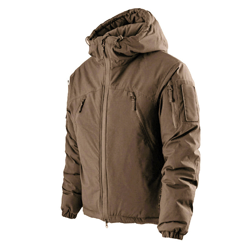Men's Winter Outdoor Cold Tactical Cotton Jacket Camouflage