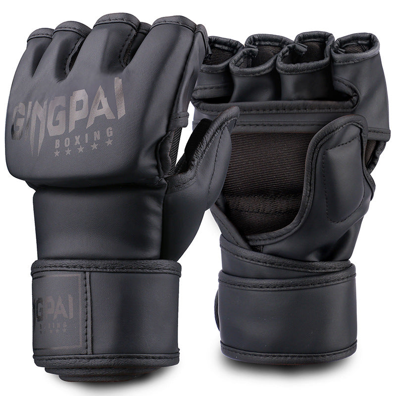 Adult Male And Female Half Finger Boxing Gloves Boxing Glove