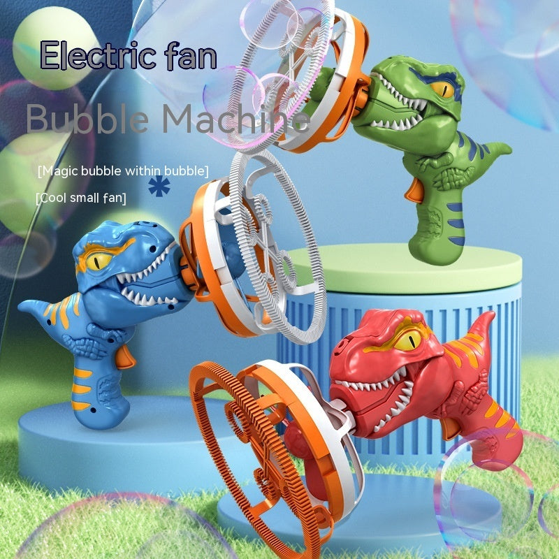 Electric Fan Bubble Machine Toy Bubble Gun Toys