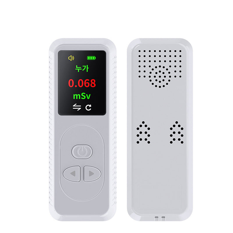 Nuclear Radiation Detector Radioactive Geiger Counter TFT Color Display Rays Tester With Sound Alarm Function