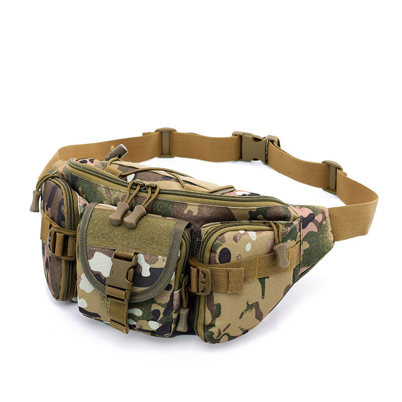 Camouflage Bag Men's Sports Outdoor Large Capacity Waterproof Tactical