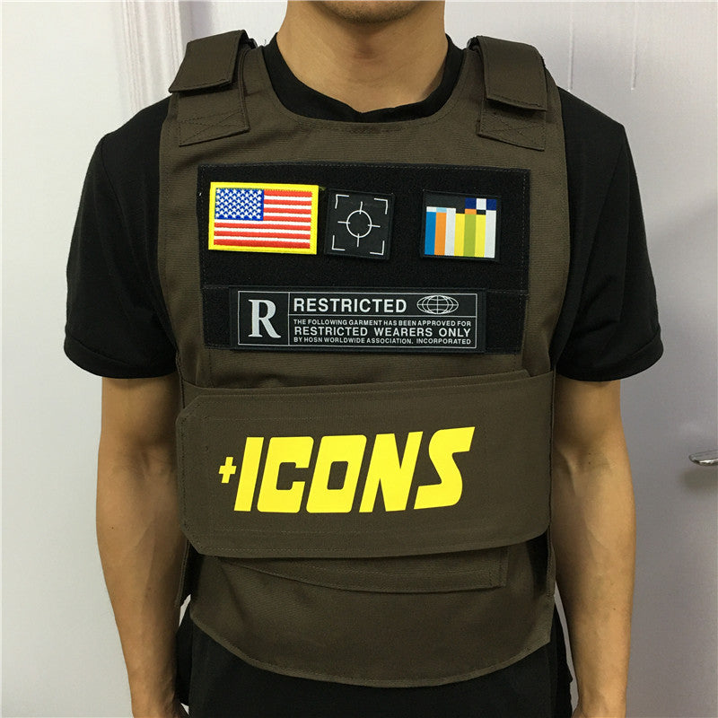 Waistcoat Sleeveless Tactical Military Vest