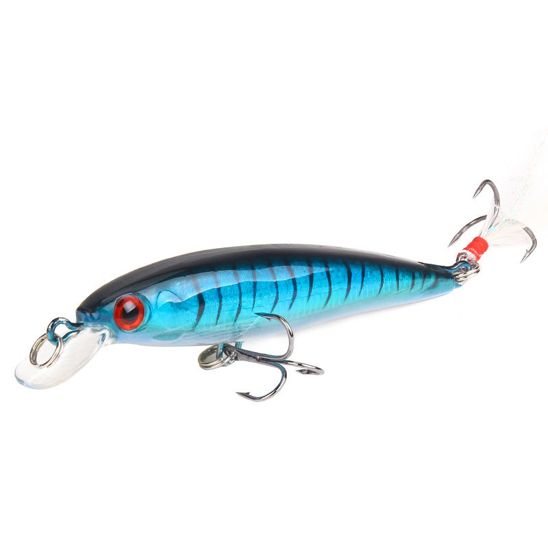 Luya Fish With Feather 9cm 7g Hard Bait