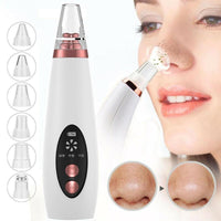 Thumbnail for Blackhead Pore Vacuum Cleaner Nose Cleanser Blackheads Remover Blackhead Acne Removal Button Face Suction Beauty Skin Care Tool
